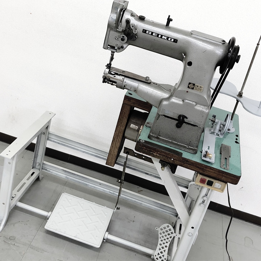 Seiko CW-8V Cylinder Bed, Compound Feed, Binding Machine, Non Reverse stitch, Made in Japan