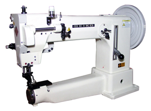 Seiko CH-2B Long Arm Cylinder bed, Oscillating large hook, upper and lower feed Machine