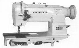 Seiko LTW-27B Two Needle, Needle & Lower Feed, Horizontal Rotary Hook , Lock Stitch Machine (Made in Japan)