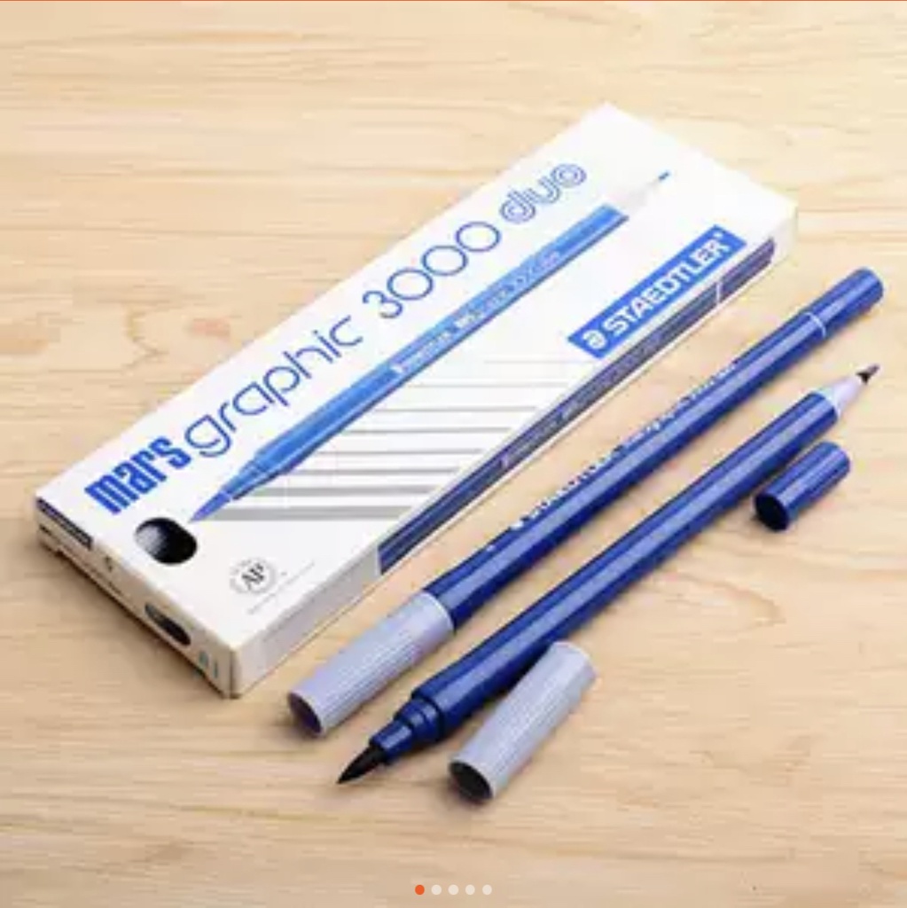 Staedtler Mars Graphic 3000 duo Brush Marker