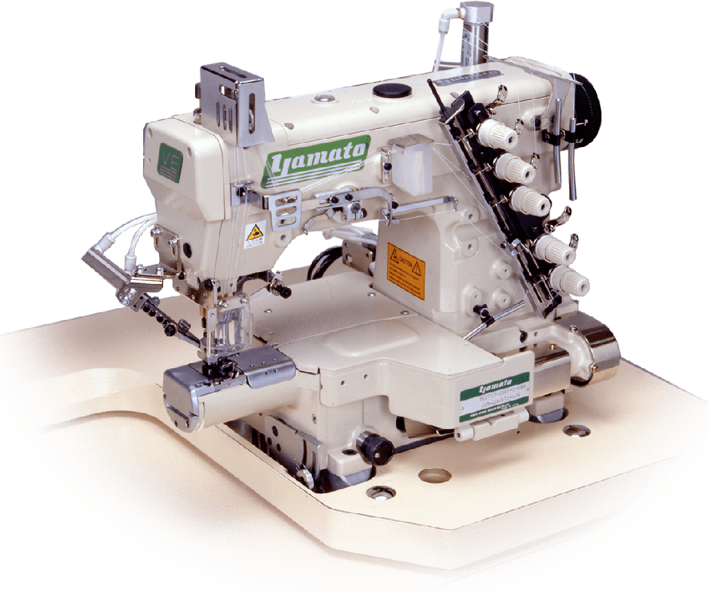 Yamato VE-3712-8/UT-A44 Small Cylinder Bed Interlock Stitch Hemming Machine (with auto thread trimmer, thread control)