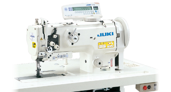 JUki LU-1500N Series 1-needle/2-needle, Unison-feed, Lockstitch Machine with Vertical-axis Large Hook