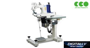 Juki MS-1261 High-speed, feed-off-the-arm, 3-needle double chainstitch sewing system (Digital workstation)