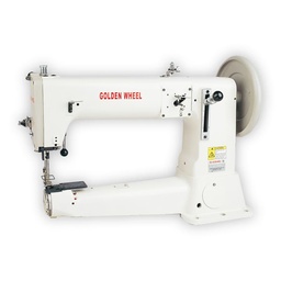 Golden Wheel CS-441 Single Needle, Unison Feed, Extra Heavy Duty, Cylinder bed Lockstitch Machine