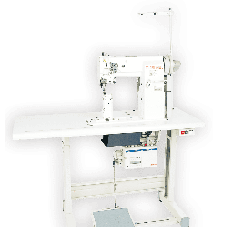 Golden Wheel CS-7363N-BFT Single Needle, Needle Feed, Large Hook, Post Bed Machine (with Auto footlift, thread trimmer &amp; backtacking)