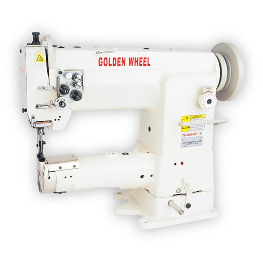 Golden Wheel CS-8243 Single Needle, Unison Feed, Large hook, Cylinder Bed Machine