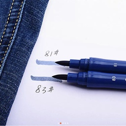 STAEDTLER 3000 duo water-soluble microphone pen No. 81 No. 83 denim color repair pen