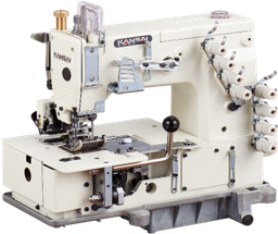 Kansai Special DLR1509P   4 needle, Flatbed, Double Chainstitch Machine (For Heavy duty)