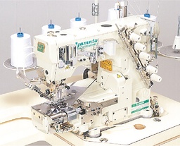Yamato VG-3721-8  2-3Needle, Cylinder bed, Interlock Stitch Machine for Hemming with Lef Hand Thread Trimmer