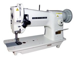 Seiko STH-8BLD-3 Single needle, Large horizontal axis hook, Compound feed and walking foot, Reverse stitch, Lockstitch machine