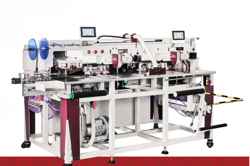 JYL-N2301G-SA-2 Automatic Two Headed Pocket Patch Machine